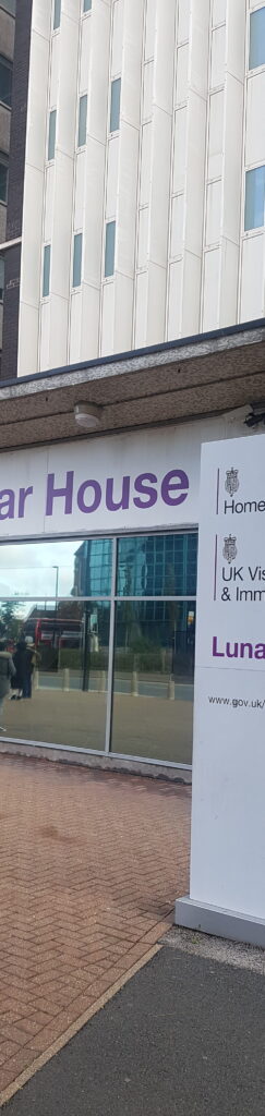 Reporting changes of circumstances when in the UK on a visa